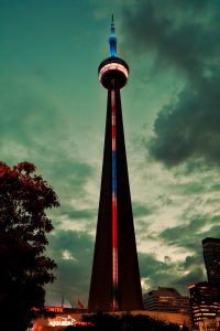 The CN Tower looking like a dream! - IZZAT RIAZ